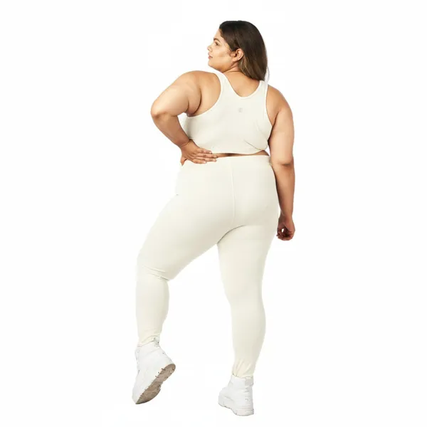 Cream_Churidar_Leggings_Cotton_For_Women