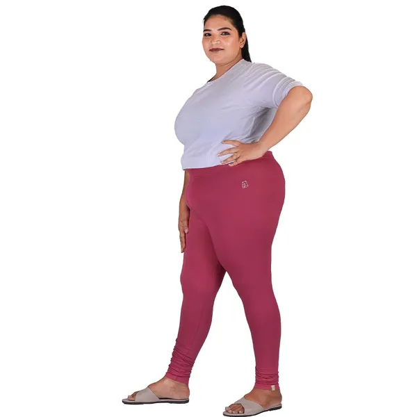 Bigtees_Women'S_Cotton_Churidar_Full_Length_Leggings_|_Stretchable_&_Comfortable_|_Sizes_L_To_10Xl