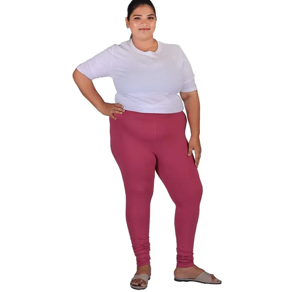 Bigtees_Women'S_Cotton_Churidar_Full_Length_Leggings_|_Stretchable_&_Comfortable_|_Sizes_L_To_10Xl