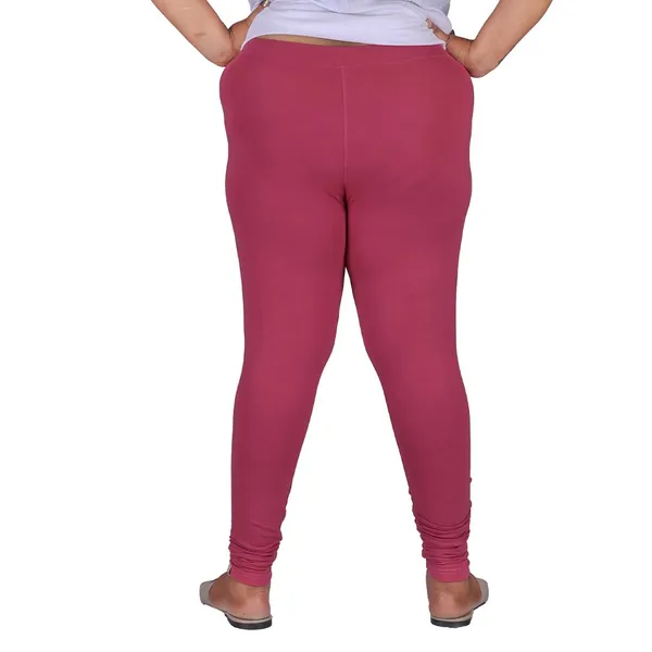 Bigtees_Women'S_Cotton_Churidar_Full_Length_Leggings_|_Stretchable_&_Comfortable_|_Sizes_L_To_10Xl