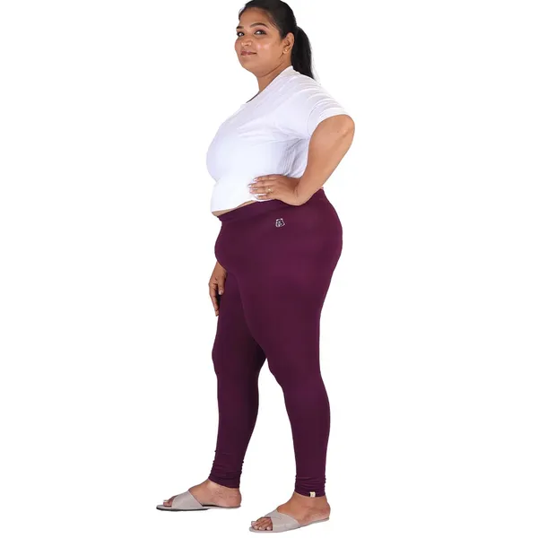 Bigtees_Women'S_Cotton_Churidar_Full_Length_Leggings_|_Stretchable_&_Comfortable_|_Sizes_L_To_10Xl