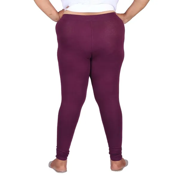 Bigtees_Women'S_Cotton_Churidar_Full_Length_Leggings_|_Stretchable_&_Comfortable_|_Sizes_L_To_10Xl