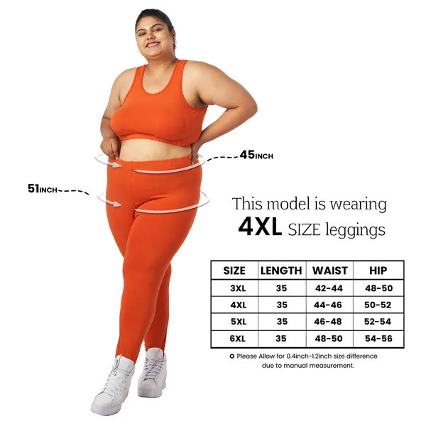 Bigtees_Women'S_Cotton_Churidar_Full_Length_Leggings_|_Stretchable_&_Comfortable_|_Sizes_L_To_10Xl