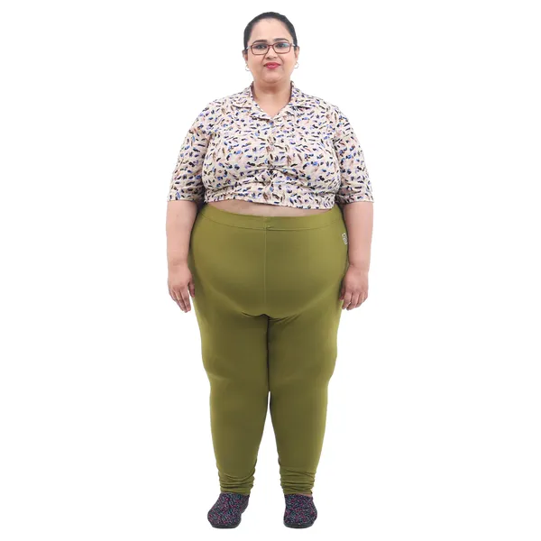 Bigtees_Women'S_Cotton_Churidar_Full_Length_Leggings_|_Stretchable_&_Comfortable_|_Sizes_L_To_10Xl