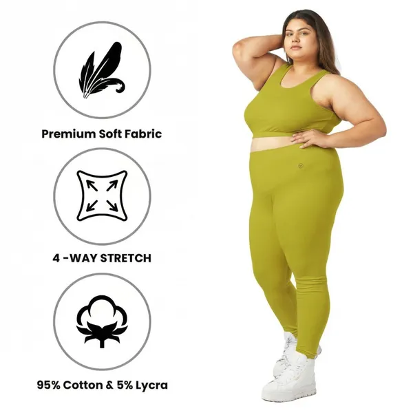 Bigtees_Women'S_Cotton_Churidar_Full_Length_Leggings_|_Stretchable_&_Comfortable_|_Sizes_L_To_10Xl