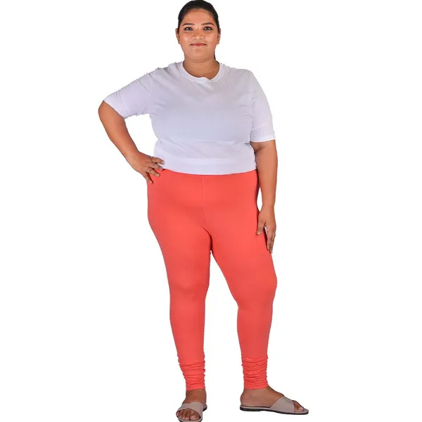 Bigtees_Women'S_Cotton_Churidar_Full_Length_Leggings_|_Stretchable_&_Comfortable_|_Sizes_L_To_10Xl