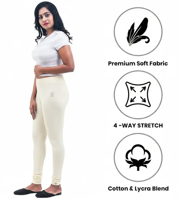 Bigtees_Women'S_Cotton_Churidar_Full_Length_Leggings_|_Stretchable_&_Comfortable_|_Sizes_L_To_10Xl