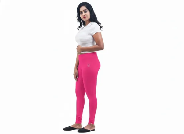 Bigtees_Women'S_Cotton_Churidar_Full_Length_Leggings_|_Stretchable_&_Comfortable_|_Sizes_L_To_10Xl