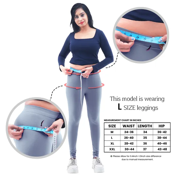 Bigtees_Women'S_Cotton_Churidar_Full_Length_Leggings_|_Stretchable_&_Comfortable_|_Sizes_L_To_10Xl