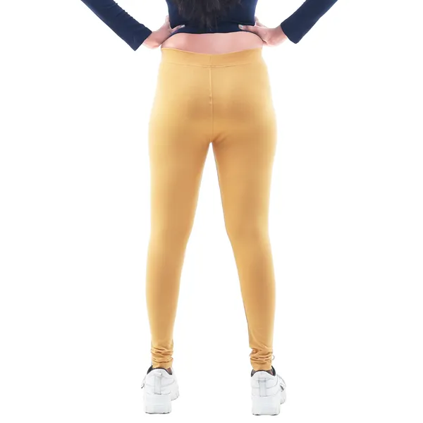 Beige_Churidar_Leggings_Cotton_For_Women