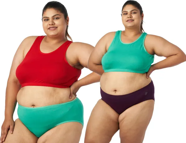 Bigtees_Women'S_Low_Waist_Cotton_Panties_|_Soft_Stretchable_Bikini_Briefs_|_Comfortable_Everyday_Innerwear_|_Sizes_L_To_8Xl