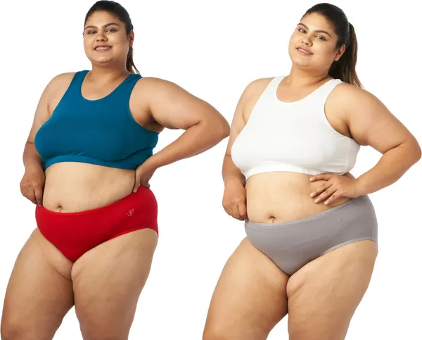 Bigtees_Women'S_Low_Waist_Cotton_Panties_|_Soft_Stretchable_Bikini_Briefs_|_Comfortable_Everyday_Innerwear_|_Sizes_L_To_8Xl