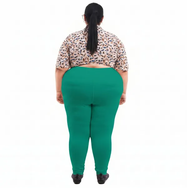Bigtees_Women'S_Cotton_Churidar_Full_Length_Leggings_|_Stretchable_&_Comfortable_|_Sizes_L_To_10Xl