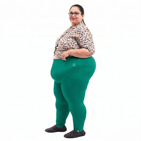 Bigtees_Women'S_Cotton_Churidar_Full_Length_Leggings_|_Stretchable_&_Comfortable_|_Sizes_L_To_10Xl