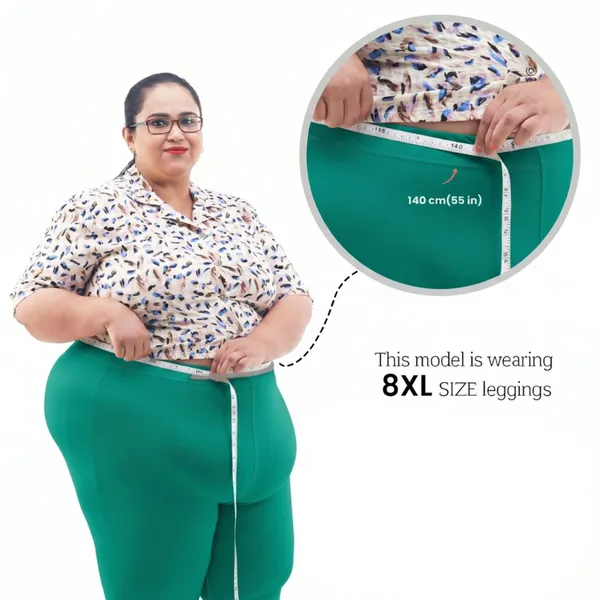 Bigtees_Women'S_Cotton_Churidar_Full_Length_Leggings_|_Stretchable_&_Comfortable_|_Sizes_L_To_10Xl