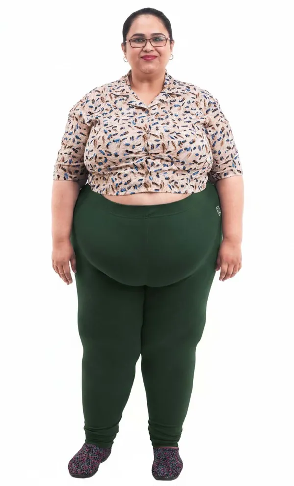 Bigtees_Women'S_Cotton_Churidar_Full_Length_Leggings_|_Stretchable_&_Comfortable_|_Sizes_L_To_10Xl