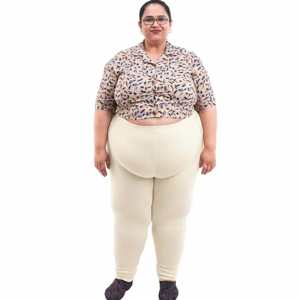Bigtees_Women'S_Cotton_Churidar_Full_Length_Leggings_|_Stretchable_&_Comfortable_|_Sizes_L_To_10Xl