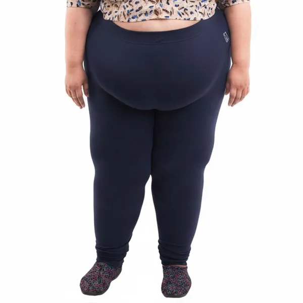 Dark_Navy_Churidar_Leggings_Cotton_For_Women