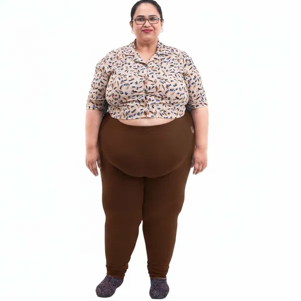Bigtees_Women'S_Cotton_Churidar_Full_Length_Leggings_|_Stretchable_&_Comfortable_|_Sizes_L_To_10Xl