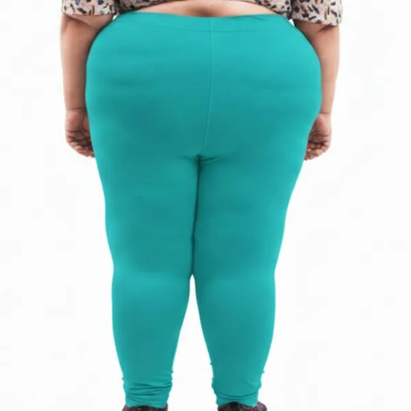 Bigtees_Women'S_Cotton_Churidar_Full_Length_Leggings_|_Stretchable_&_Comfortable_|_Sizes_L_To_10Xl