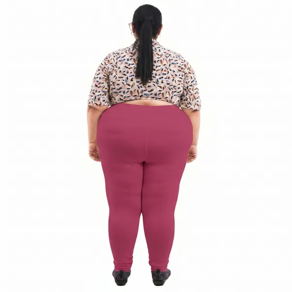 Bigtees_Women'S_Cotton_Churidar_Full_Length_Leggings_|_Stretchable_&_Comfortable_|_Sizes_L_To_10Xl