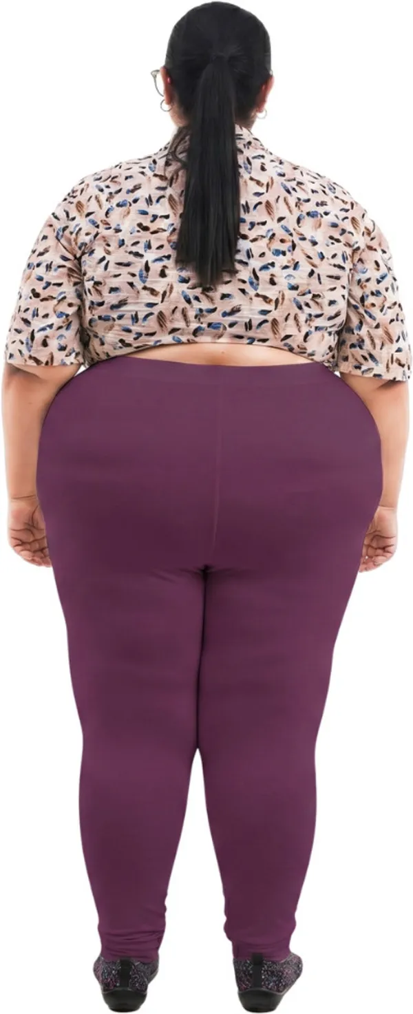 Bigtees_Women'S_Cotton_Churidar_Full_Length_Leggings_|_Stretchable_&_Comfortable_|_Sizes_L_To_10Xl