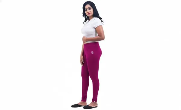 Bigtees_Women'S_Cotton_Churidar_Full_Length_Leggings_|_Stretchable_&_Comfortable_|_Sizes_L_To_10Xl