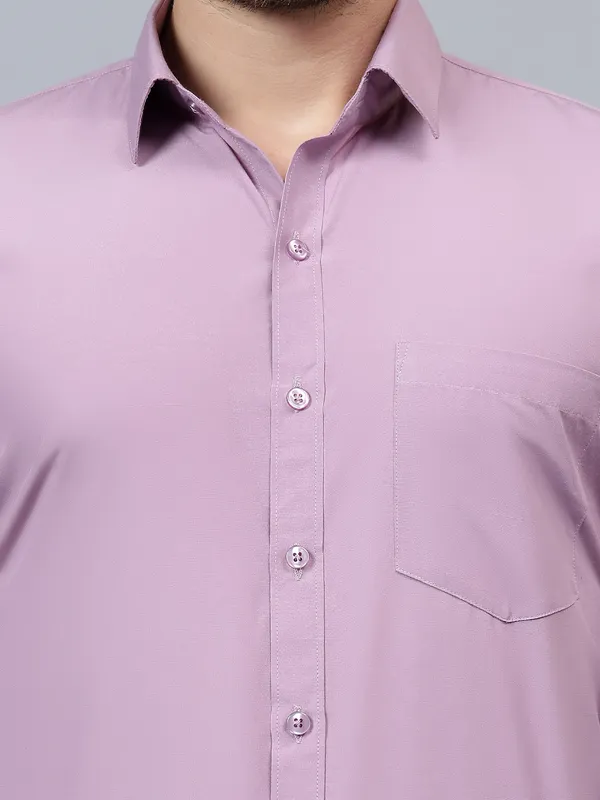 Lavender_Slim_Fit_Solid_Spread_Collar_Full_Sleeve_Rich_Cotton_Formal_Shirt_For_Men