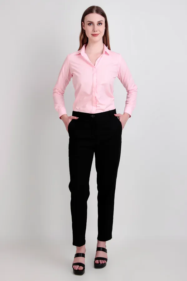 Pink_Regular_Fit_Solid_Spread_Collar_Full_Sleeve_Rich_Cotton_Shirt_For_Women