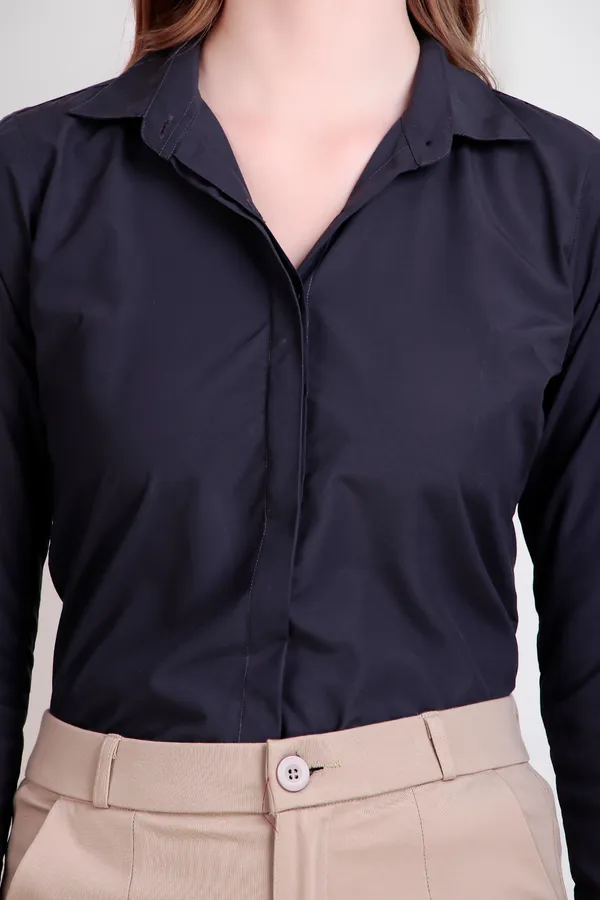 Charcoal_Regular_Fit_Solid_Spread_Collar_Full_Sleeve_Rich_Cotton_Shirt_For_Women
