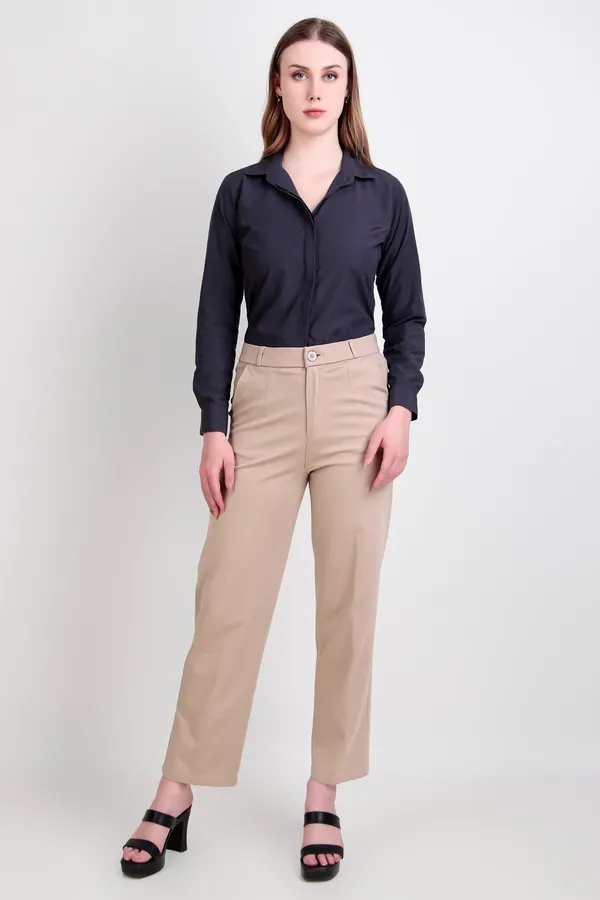 Charcoal_Regular_Fit_Solid_Spread_Collar_Full_Sleeve_Rich_Cotton_Shirt_For_Women