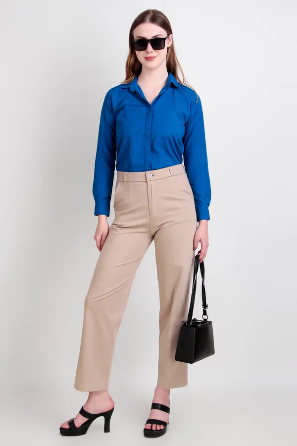 Royal_Blue_Regular_Fit_Solid_Spread_Collar_Full_Sleeve_Rich_Cotton_Shirt_For_Women
