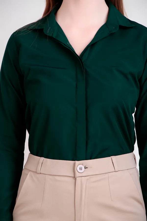 Green_Regular_Fit_Solid_Spread_Collar_Full_Sleeve_Rich_Cotton_Shirt_For_Women