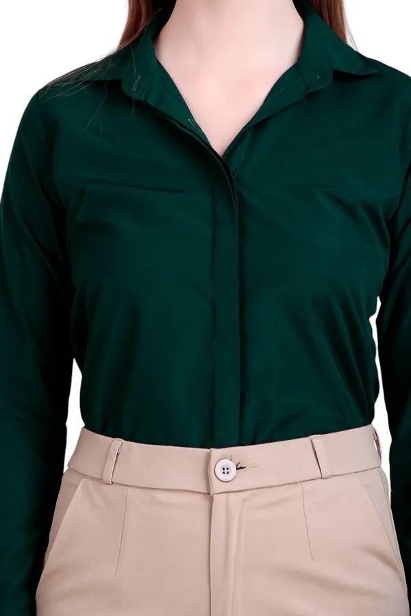 Green_Regular_Fit_Solid_Spread_Collar_Full_Sleeve_Rich_Cotton_Shirt_For_Women