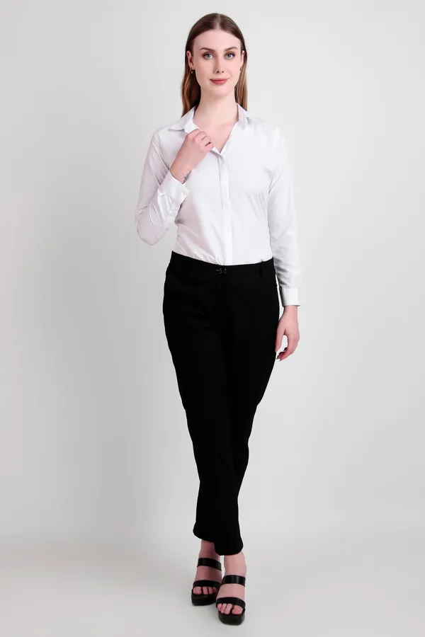 White_Regular_Fit_Solid_Spread_Collar_Full_Sleeve_Rich_Cotton_Shirt_For_Women
