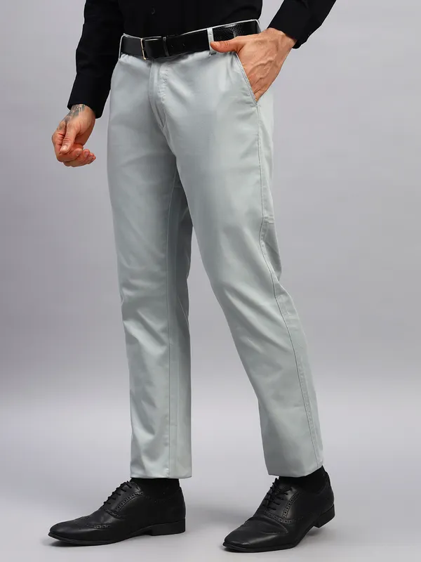 Ice_Blue_Relaxed_Straight_Leg_Slim_Fit_High_Rise_Chinos_Trousers_For_Men