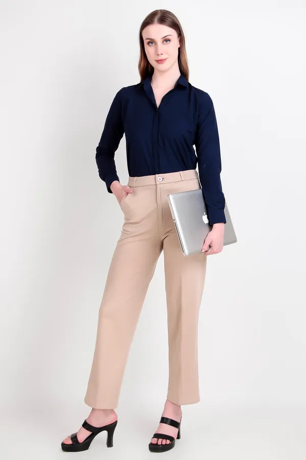 Navy_Blue_Regular_Fit_Solid_Spread_Collar_Full_Sleeve_Rich_Cotton_Shirt_For_Women