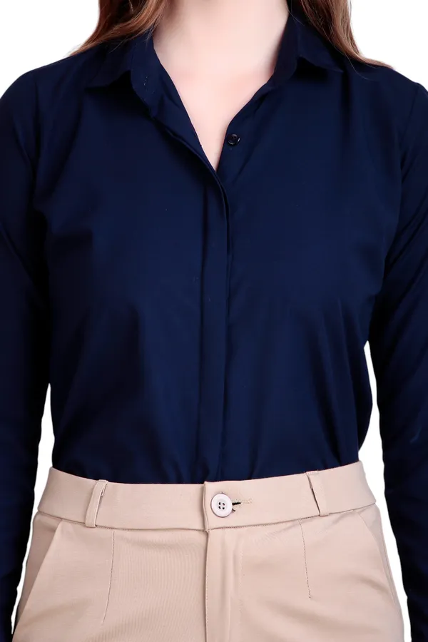 Navy_Blue_Regular_Fit_Solid_Spread_Collar_Full_Sleeve_Rich_Cotton_Shirt_For_Women