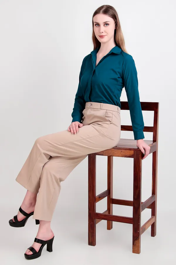 Teal_Blue_Regular_Fit_Solid_Spread_Collar_Full_Sleeve_Rich_Cotton_Shirt_For_Women