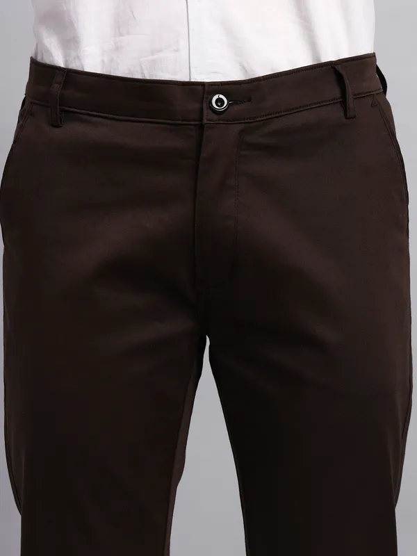 Coffee_And_Brown_Cotton_Mid_Rise_Flat_Front_Slim_Fit_Formal_Trousers_For_Men