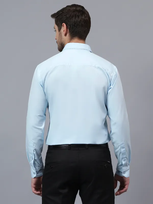 Sky_Blue_Slim_Fit_Solid_Spread_Collar_Full_Sleeve_Rich_Cotton_Formal_Shirt_For_Men