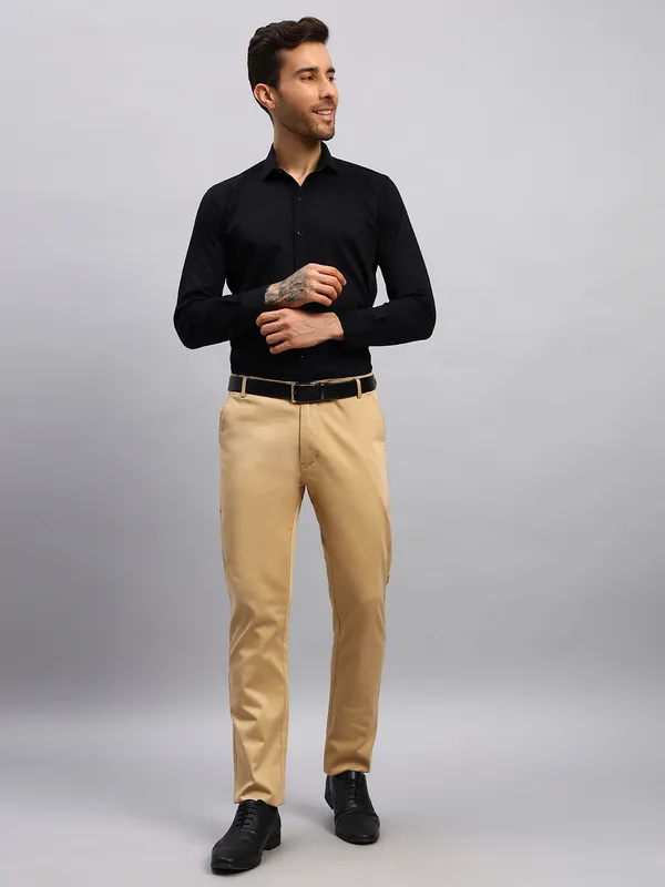 Gold_Cotton_Mid_Rise_Flat_Front_Slim_Fit_Formal_Trousers_For_Men