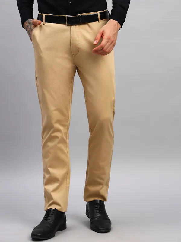 Gold_Cotton_Mid_Rise_Flat_Front_Slim_Fit_Formal_Trousers_For_Men