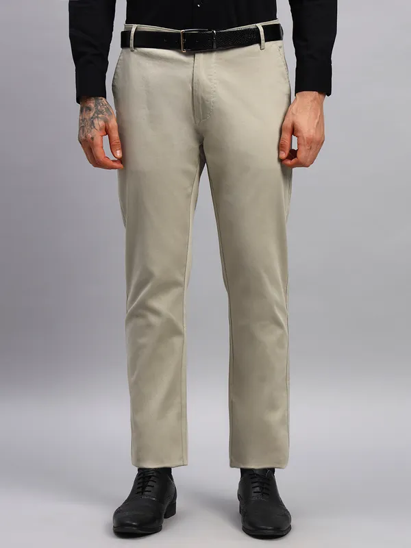 Sea_Green_Relaxed_Straight_Leg_Slim_Fit_Formal_Trousers_For_Men
