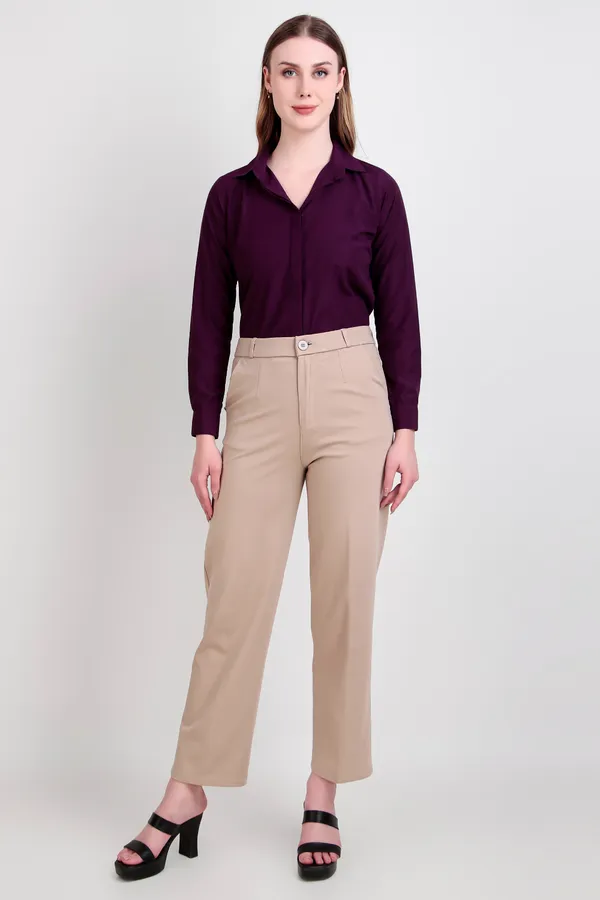 Purple_Regular_Fit_Solid_Spread_Collar_Full_Sleeve_Rich_Cotton_Shirt_For_Women
