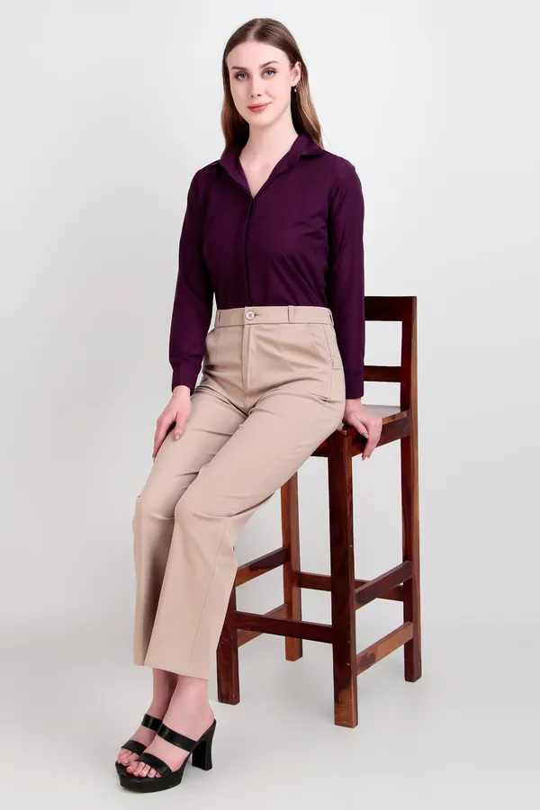 Purple_Regular_Fit_Solid_Spread_Collar_Full_Sleeve_Rich_Cotton_Shirt_For_Women