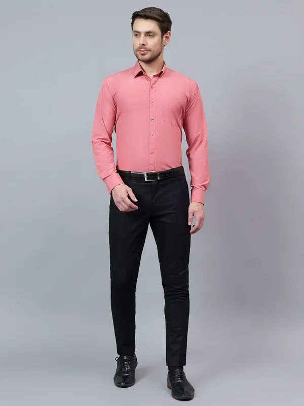 Coral_Slim_Fit_Solid_Spread_Collar_Full_Sleeve_Rich_Cotton_Formal_Shirt_For_Men