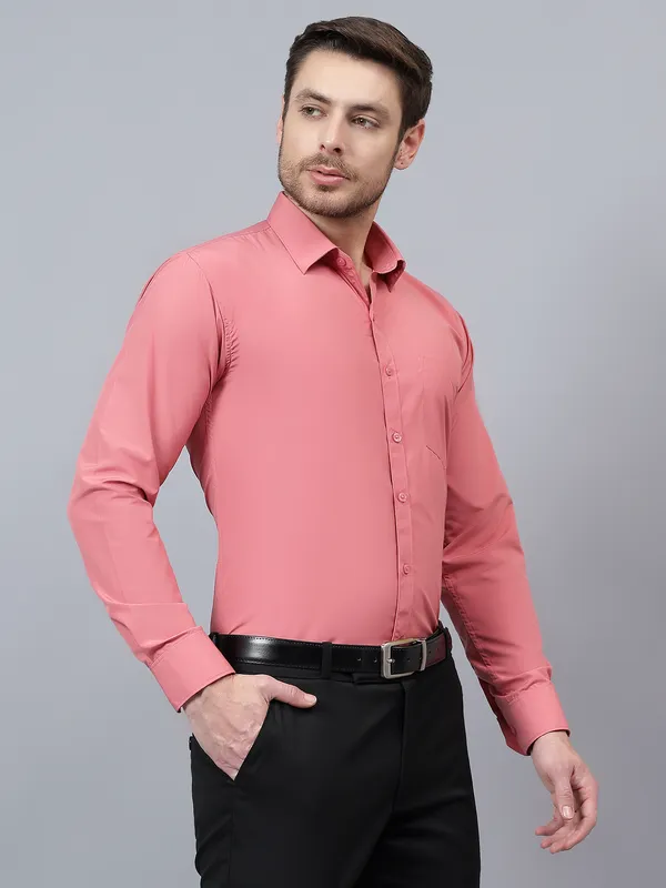 Coral_Slim_Fit_Solid_Spread_Collar_Full_Sleeve_Rich_Cotton_Formal_Shirt_For_Men