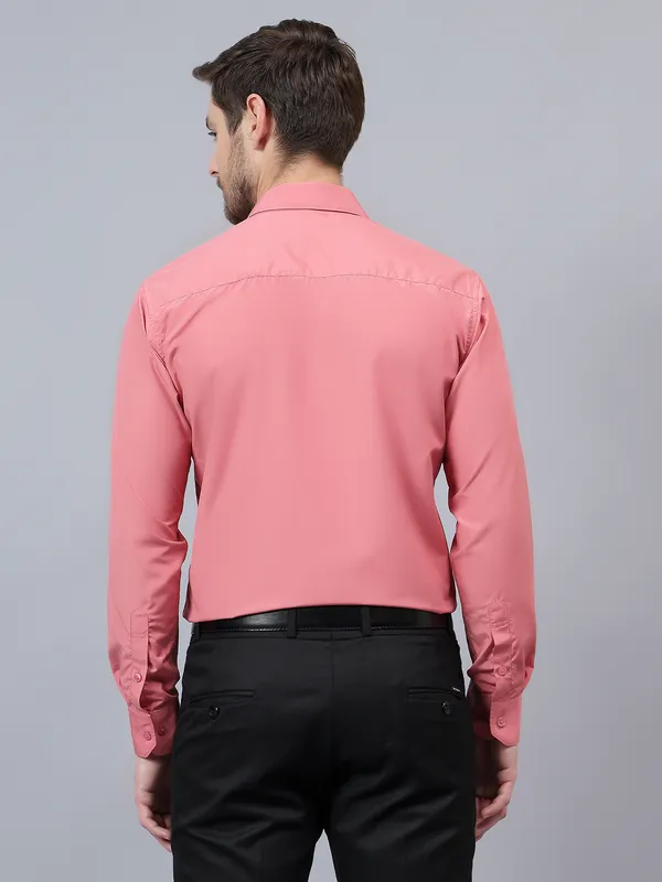 Coral_Slim_Fit_Solid_Spread_Collar_Full_Sleeve_Rich_Cotton_Formal_Shirt_For_Men