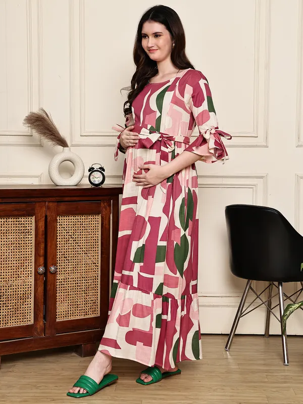 Premium_Cotton_Maternity_Dress_For_Women